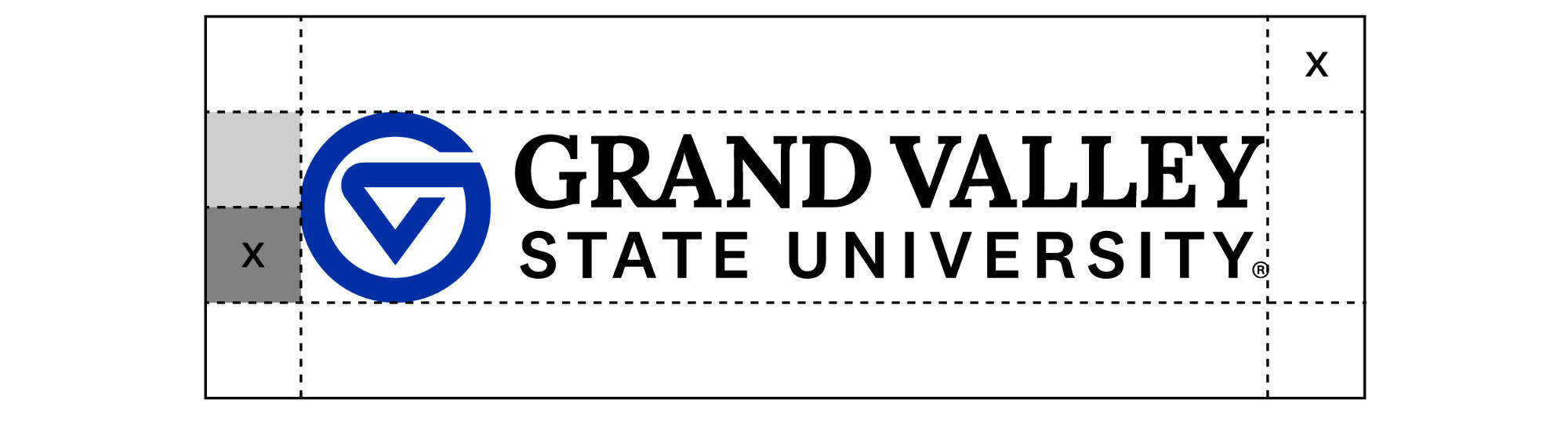 Clearspace around the logo ought to equal half the height of the logomark on all sides